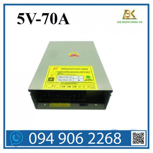 nguồn 5v70a ngoài trời